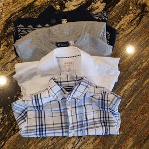 Lot of 4 boys shirts